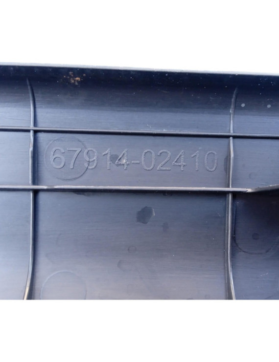 Soleira Da Porta Dianteira Esquerda Corolla 2020 - 2024 - Preto