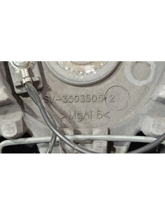 Volante Direção Peugeot 307 Sw 2005 - 2012 / Detalhe Preto