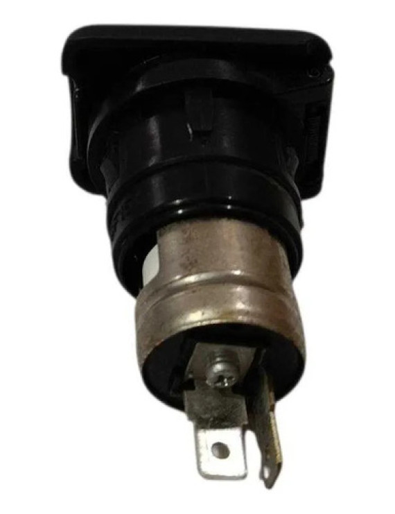 Tomada 12v Crv 2007 2008 2009 2010 2011 Preto