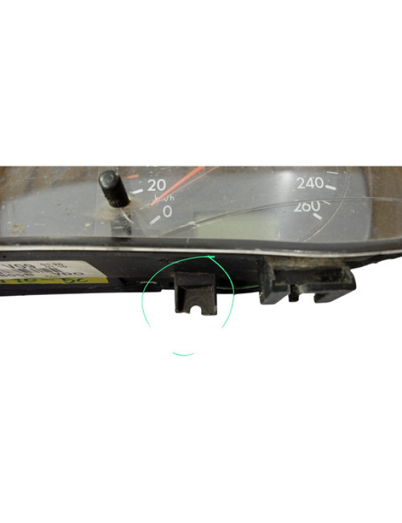 Painel Instrumentos Golf 2001 Detalhes - Preto