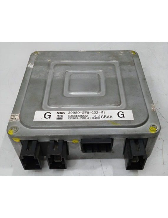 Módulo De Direção Honda Crv 2.0 2008 - 2012 / 39980swwg02m1 Prateado