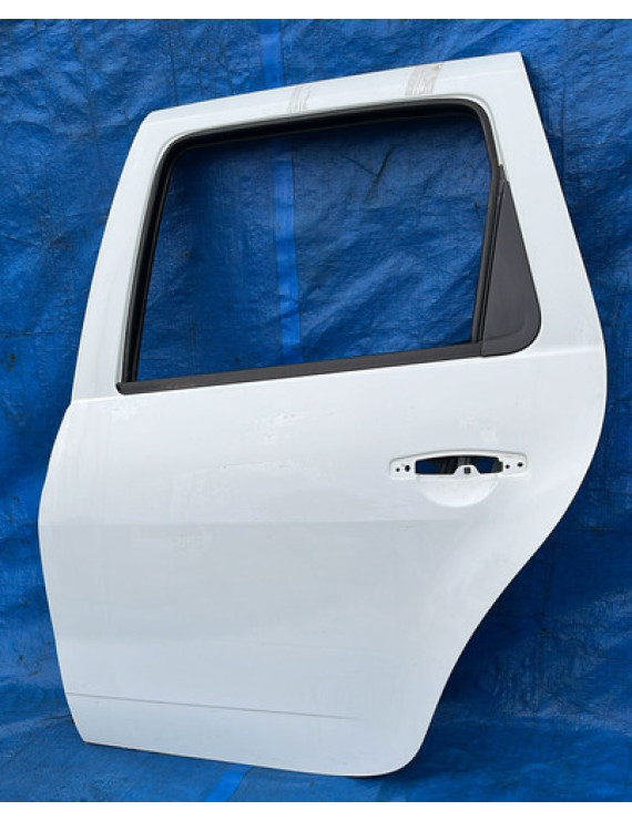 Porta Traseira Esquerda Duster Oroch 2016 A 2021 Branco