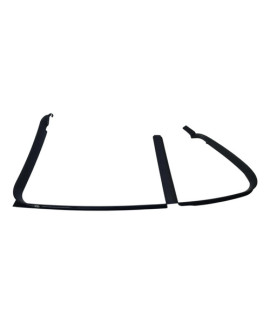 Guarnição Moldura Porta Traseira Esquerda Bmw 135i 2015 Preto Guarnição Moldura Porta Traseira Esquerda Bmw 135i 2015 Preto