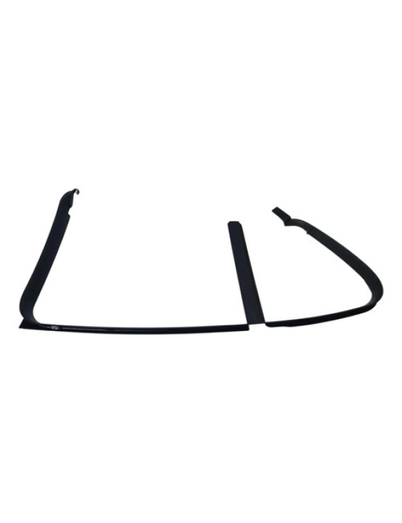 Guarnição Moldura Porta Traseira Esquerda Bmw 135i 2015 Preto