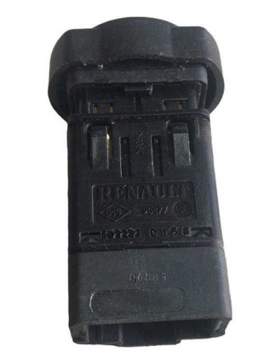 Botão Pisca Alerta Sandero Logan 2008 2009 2010 2011 Preto