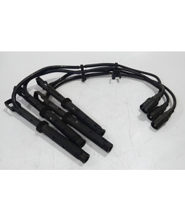 Kit Cabo De Velas Aspirado Audi A3 1.8 20v 1999 - 2006 Preto