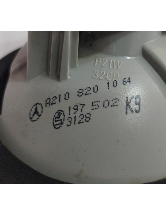 Lanterna Tampa Ld Direito Mercedes E200 E320 1996 - 2000 Direito Bicolor