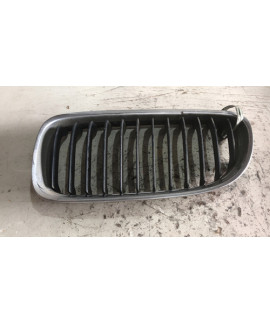 Grade Dianteira Esquerda Bmw 328i 2008 Preto Esquerdo