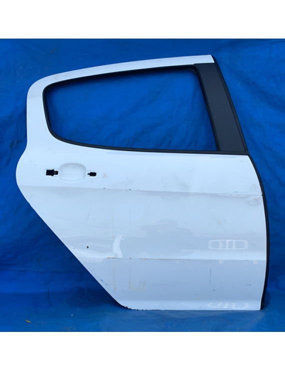 Porta Traseira Direita Peugeot 308 2011 A 2019 / Detalhe Traseira Direita Branco