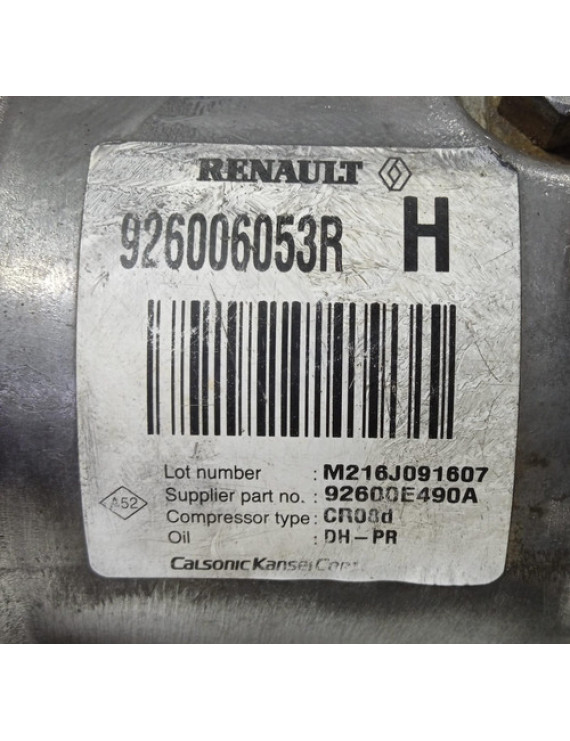 Compressor De Ar Duster Oroch 1.6 2014 2015 2016 2017 2018