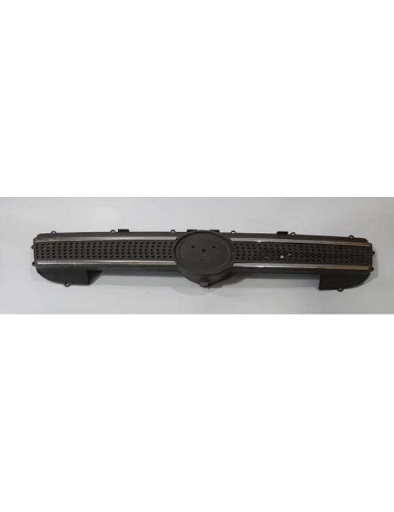 Grade Parachoque Dianteiro Fiat Idea 2005 - 2010 Preto Fosco