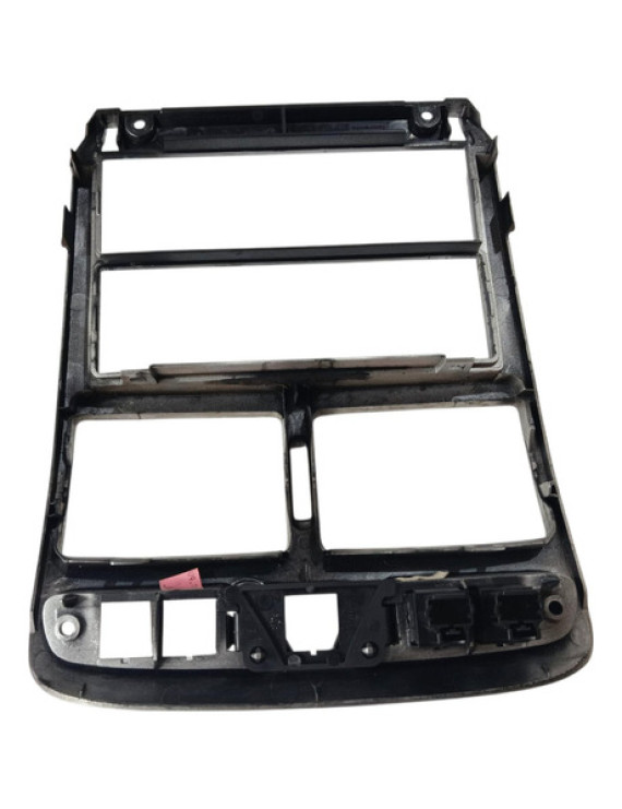 Moldura Painel Central Peugeot 207 307 2002 - 2012 Preto