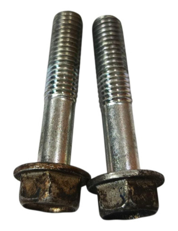 Kit Parafuso Polia Motor Civic 2.0 2012 - 2016 Prateado