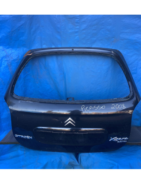 Tampa Traseira Picasso 2001 - 2008 Preto