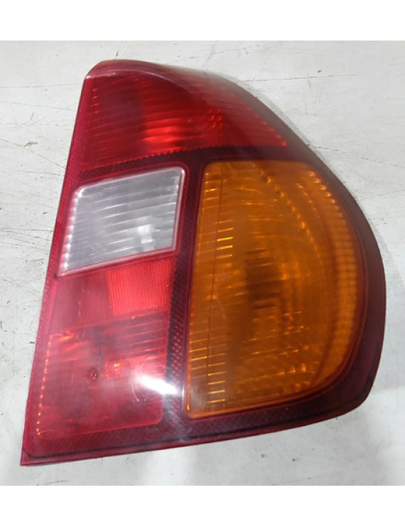 Lanterna Traseira Direita Tricolor Clio 2002 Direito Tricolor