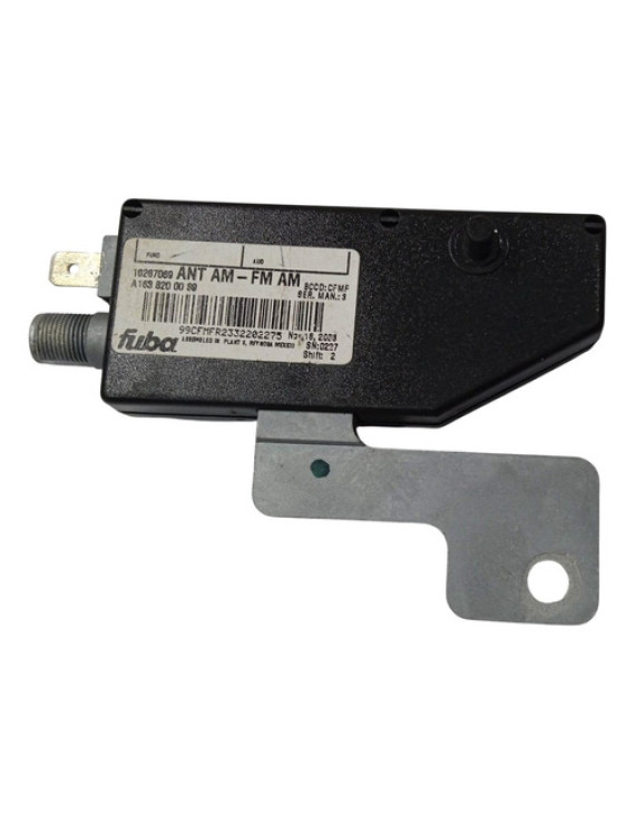 Antena Rádio Mercedes Ml500 2004 2005 2006 / 1638200089 Preto