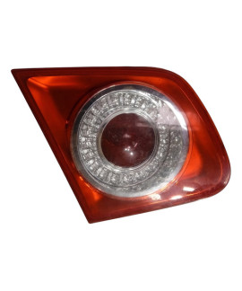 Lanterna Esquerda Tampa Traseira Jetta 2005 - 2010 Esquerdo/motorista Vermelho