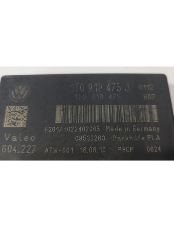 Módulo De Estacionamento Golf Passat 2009 / 1t0919475j
