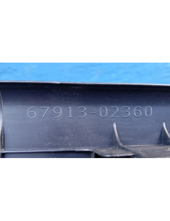 Soleira Porta Dianteira Direita Corolla 2015  - 2019 Preto