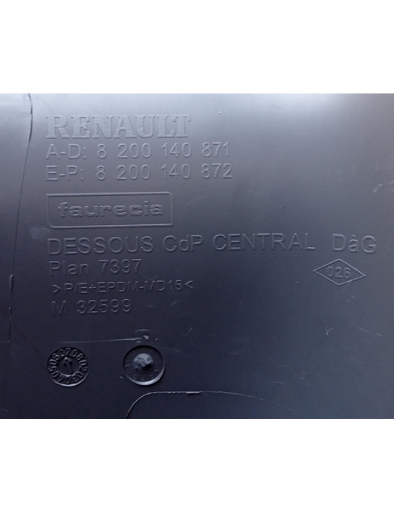 Acabamento Interno Grand Scenic 2008 2009 2010 2011 2012 Preto