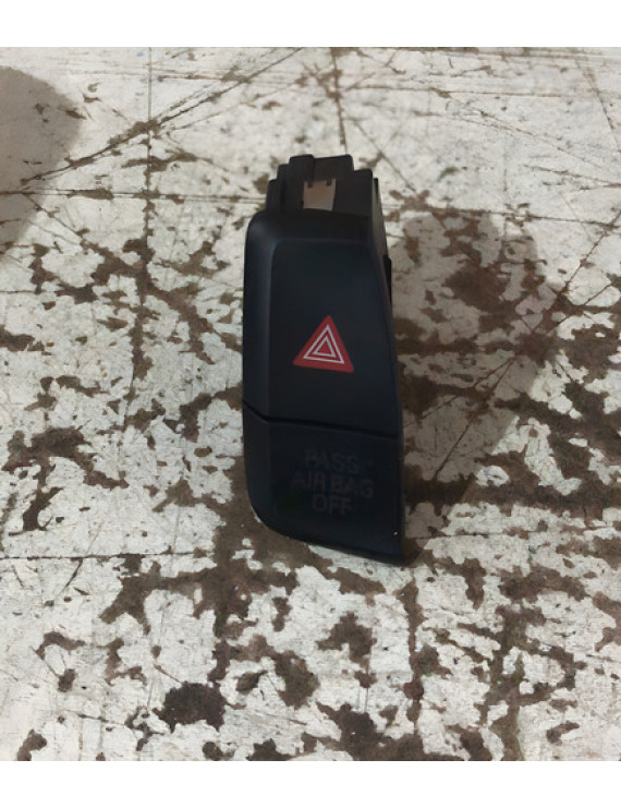 Botão Interruptor Alerta Audi A4 A5 2009 - 2014 Preto