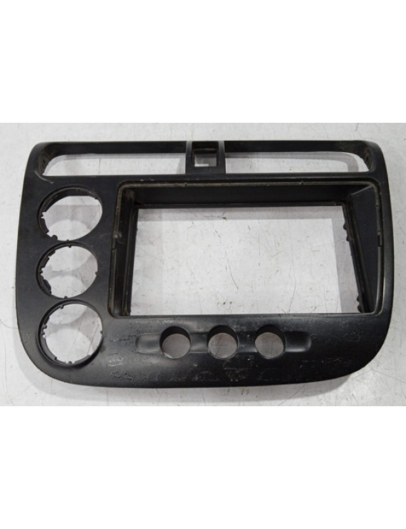 Moldura Painel Som Honda Civic 2001 - 2006