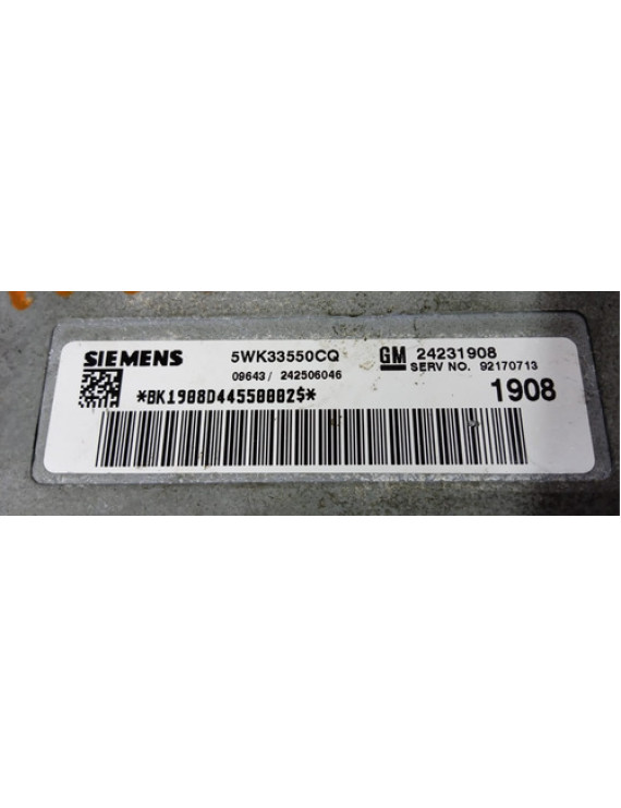 Módulo Transmissão Câmbio Ômega 3.6 2005 / 24231908
