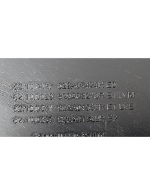 Forro Porta Traseira Direita Duster Oroch 2017 - 2021