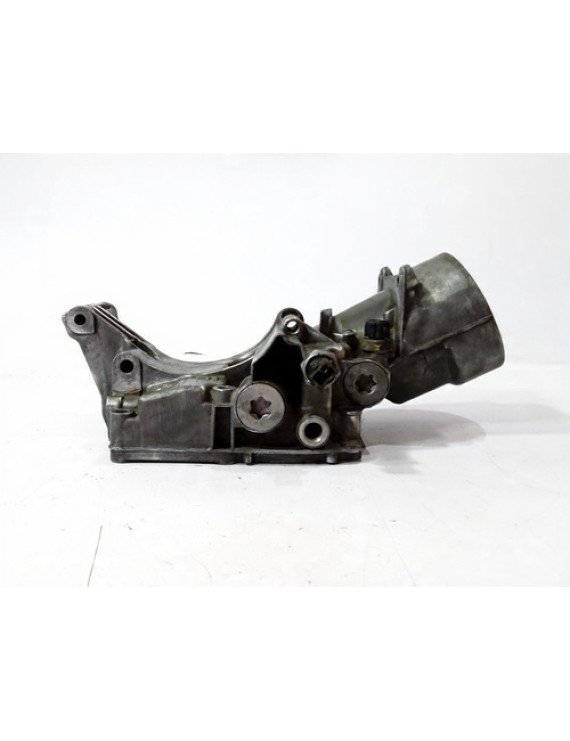 Suporte Filtro Óleo Bmw 320 325i V6 1999 - 2005 Preto