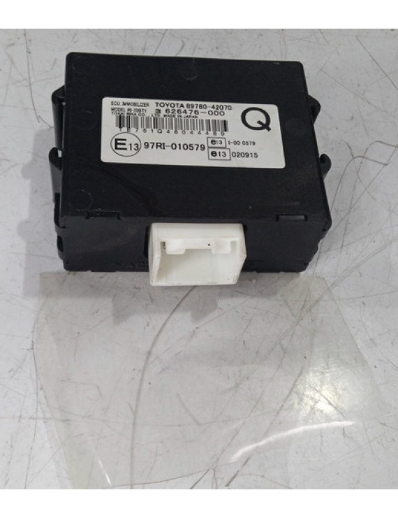 Módulo Imobilizador Toyota Rav4 2000 - 2005 / 89780-42070