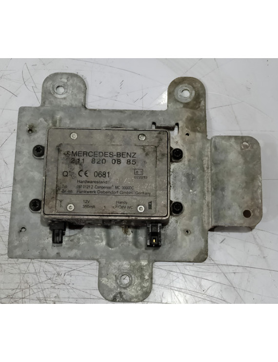 Módulo Amplificador Antena Mercedes Ml500 / 2118200885    Cinza