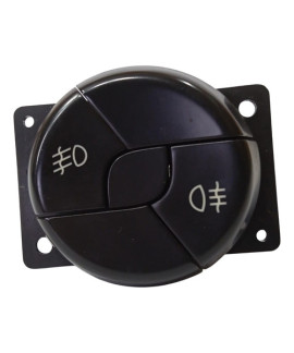 Botão Comando Farol Milha Jac J3 2011 - 2015 Preto Preto