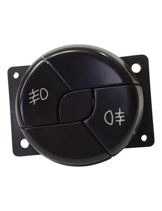 Botão Comando Farol Milha Jac J3 2011 - 2015 Preto Preto