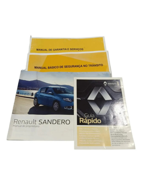 Manual Instruções Sandero 2015 2016 Amarelo