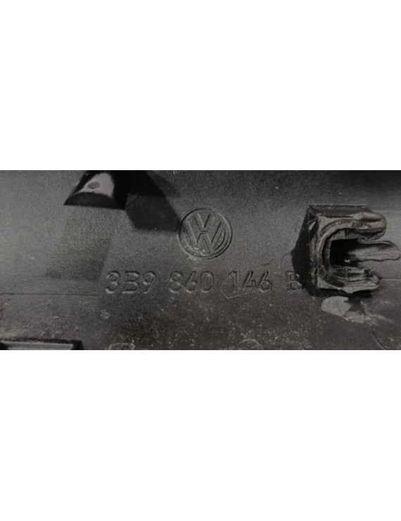 Acabamento Rack Teto Esquerdo Passat Variant 1988 - 2000 Preto