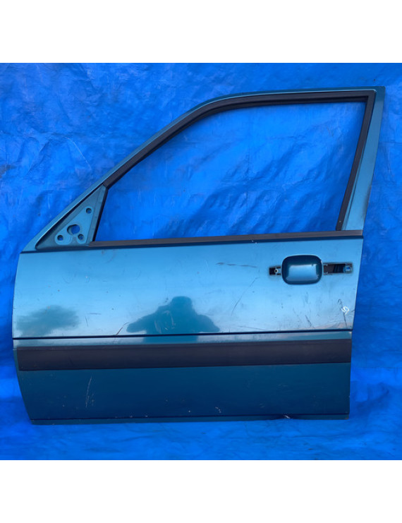 Porta Dianteira Esquerda Volvo 440 1993 A 1996 Azul