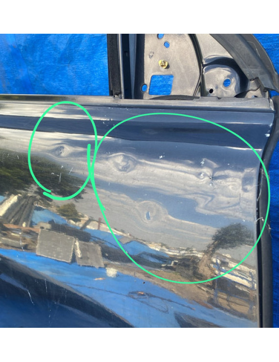 Porta Dianteira Direita Volvo C30 2007 A 2013 Avaria Dianteira Direita Preto