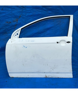 Porta Dianteira Esquerda Lifan 620 2011 A 2016 / Detalhe Branco
