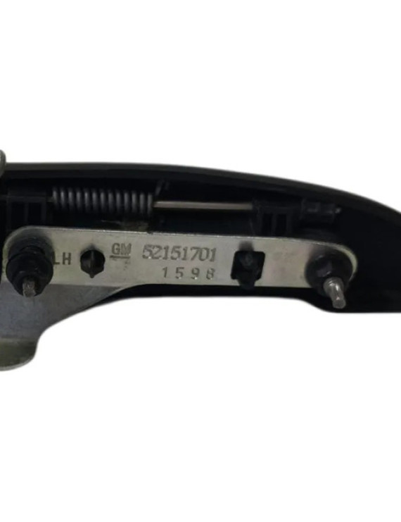 Maçaneta Externa Porta Traseira Esquerda Onix 2013 - 2018 Preto Traseira