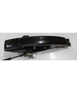 Maçaneta Traseira Esquerda Freelander 2 2008 - 2014 Preto Traseira