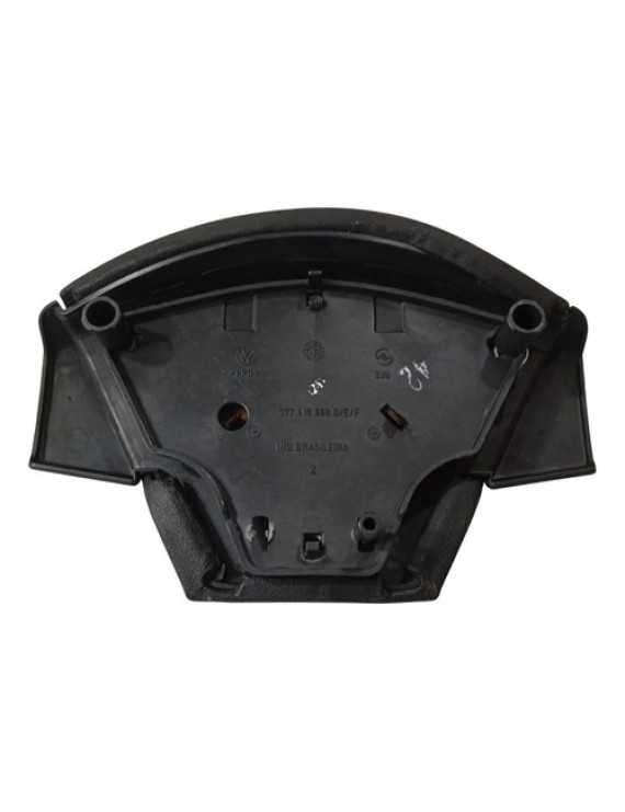 Botão Buzina Volante Gol Saveiro Parati 1994 Preto