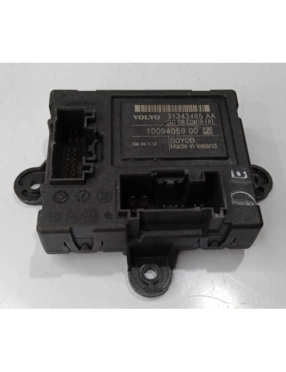 Módulo Porta Dianteira Esquerda Volvo Xc60 2012 31343465aa