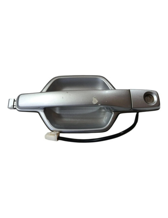 Maçaneta Externa Dianteira Esquerda Pajero Full 2008 - 2016 Prateado Dianteira