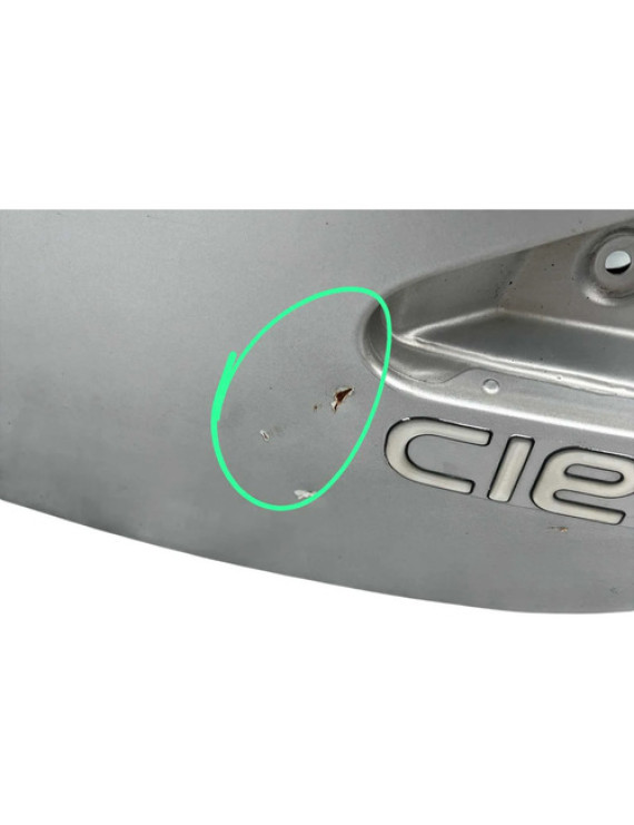 Tampa Traseira Chery Cielo Hatch 2010 2011 2012 Prateado