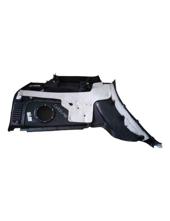 Moldura Direita Porta Malas Grand Cherokee 2014 2015 Preto