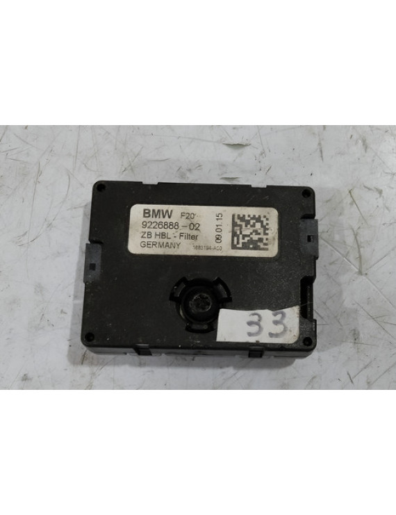 Módulo Amplificador Antena Bmw 118i 2013 / 9226888-02    Preto