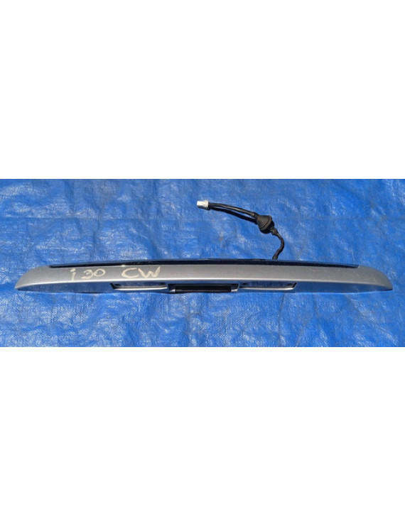 Friso Tampa Traseira Luz De Placa I30 Cw 2008 - 2012