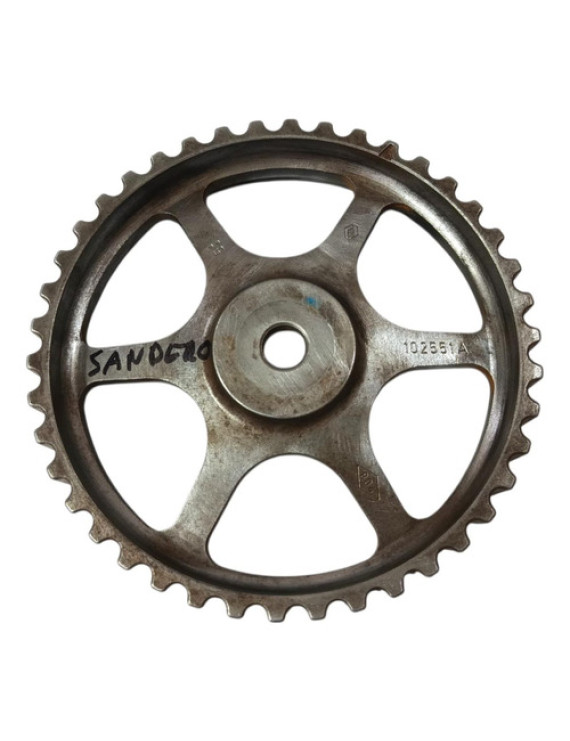 Polia Comando Válvulas Sandero 1.0 16v 2008 - 2016 Prateado