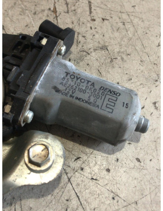 Máquina Vidro Traseira Esquerda Hilux 2008 - 2011 