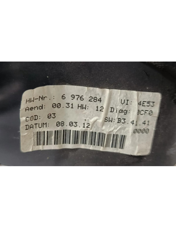 Acrílico Painel Instrumentos Bmw X6 X5 2008 - 2012 Preto